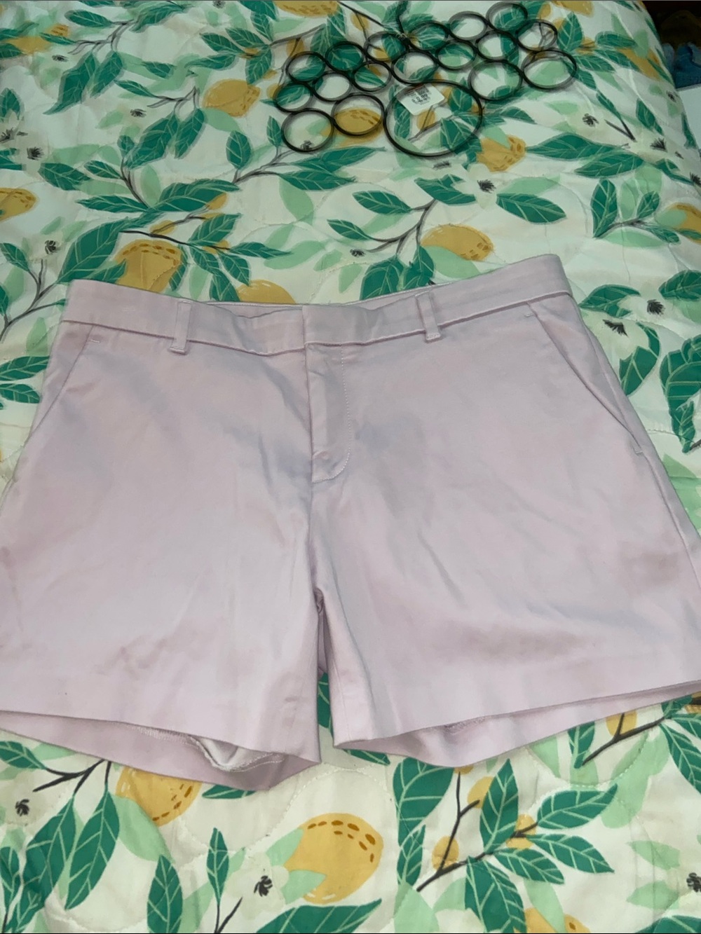 LAVENDER WALKING SHORTS Preppy Minimalist BANANA REPUBLIC